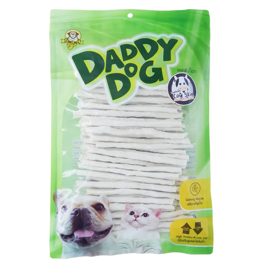 Daddy Dog hard rawhide stick 500 g. – Daddy Dog ขนมสุนัข